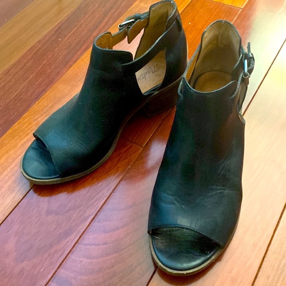 Madewell Pierce Open Tow Booties - Picture 2 of 4